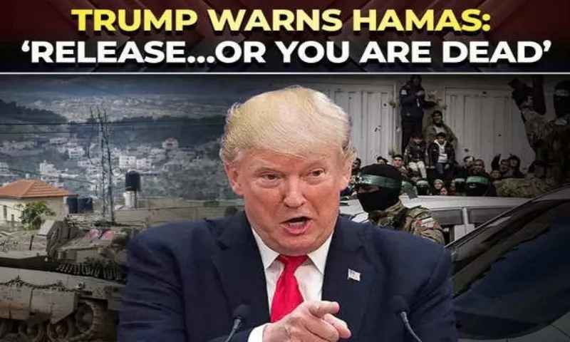 Tổng thống Mỹ ra tối hậu thư cho Hamas