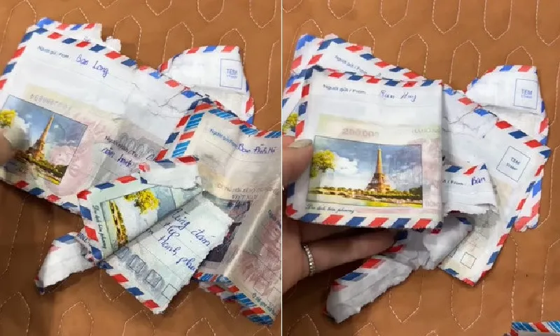 Phong bì tiền mừng để quên trong áo vest chú rể, chủ tiệm liên hệ trả lại cho khổ chủ