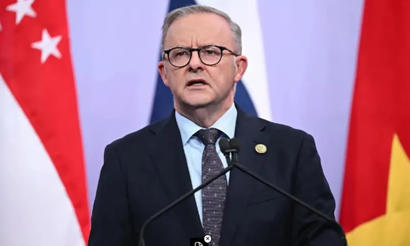 Thủ tướng Australia Anthony Albanese - Ảnh: EFE