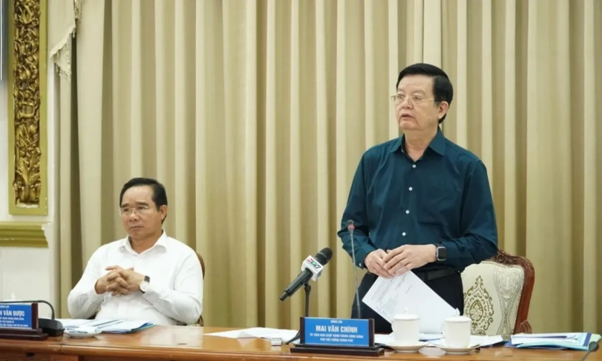 Phó Thủ tướng Mai Văn Chính: Thực hiện đúng cam kết về tiến độ dự án Vành đai 3 TPHCM