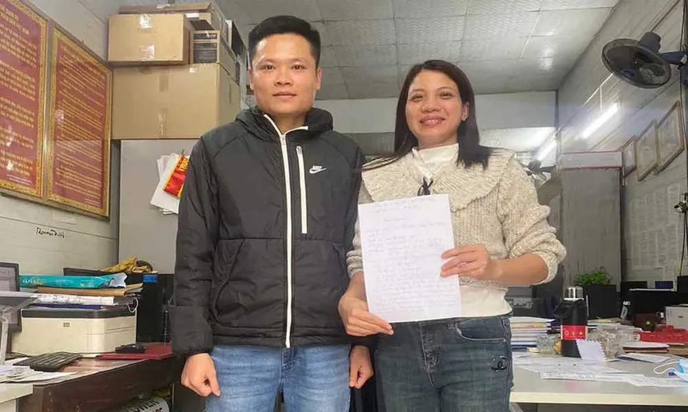 Người phụ nữ chuyển nhầm 128 triệu đồng được công an hỗ trợ nhận lại