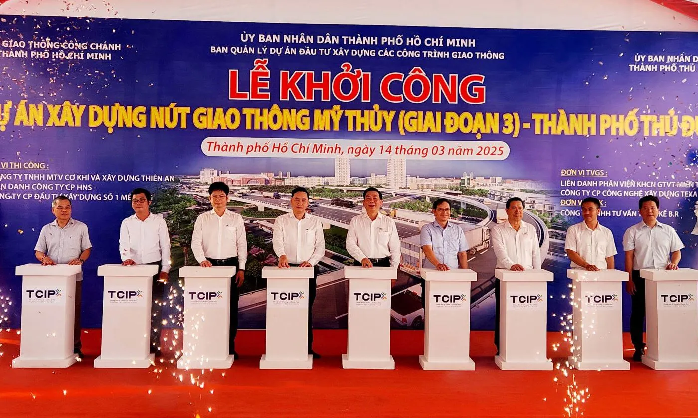 Khởi công giai đoạn 3 nút giao thông Mỹ Thủy: Bước tiến quan trọng giảm ùn tắc khu vực cảng Cát Lái