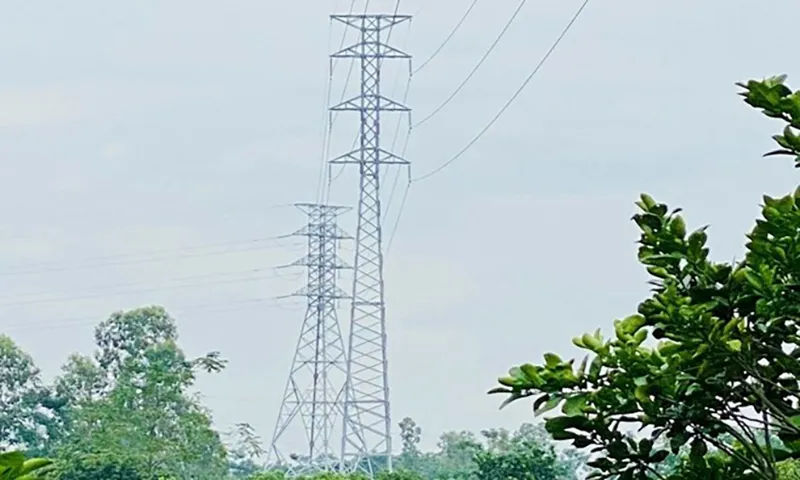 Hải Phòng phân luồng giao thông trong thời gian thi công dự án 110kV. Ảnh minh họa Tổng Công ty điện lực miền Bắc