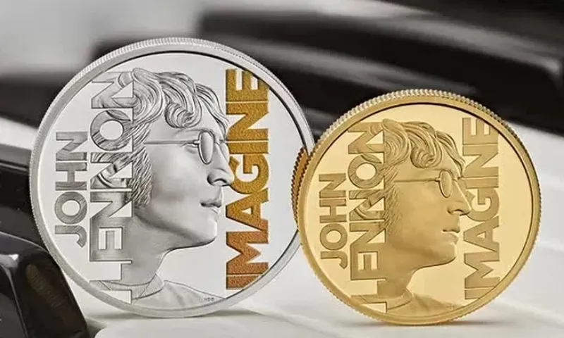 John Lennon được vinh danh trên đồng xu Hoàng gia Anh