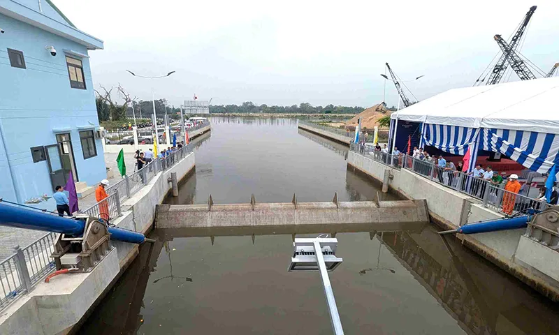 TPHCM khánh thành dự án chống ngập ở Quận 8