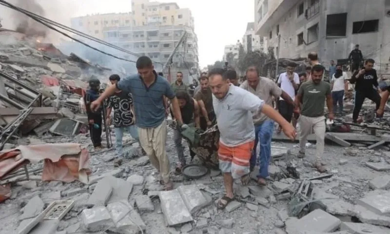 Dải Gaza bị không kích, 5 người Palestine thiệt mạng
