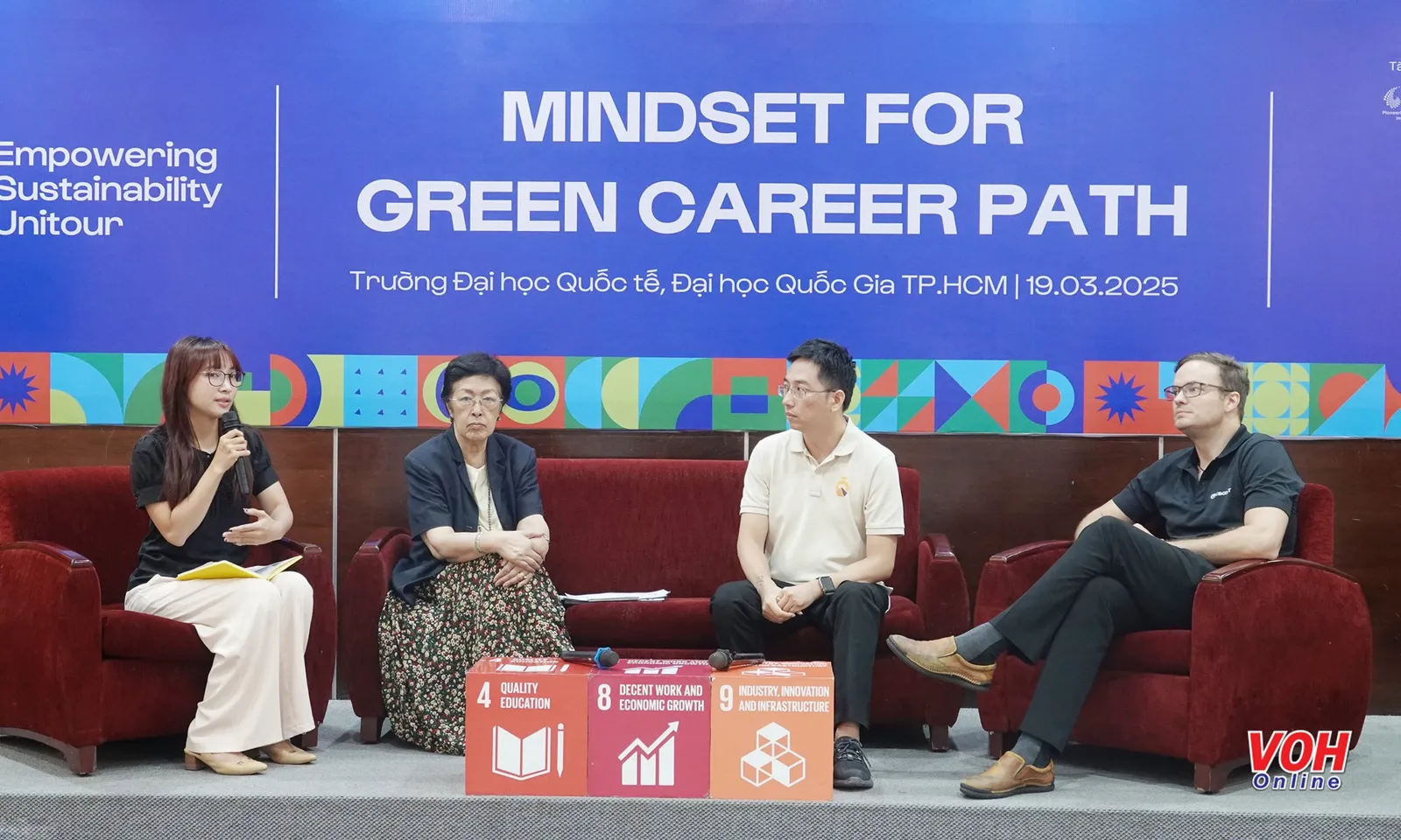 Định hướng tư duy bền vững cho sinh viên trong việc phát triển ‘nghề nghiệp xanh’