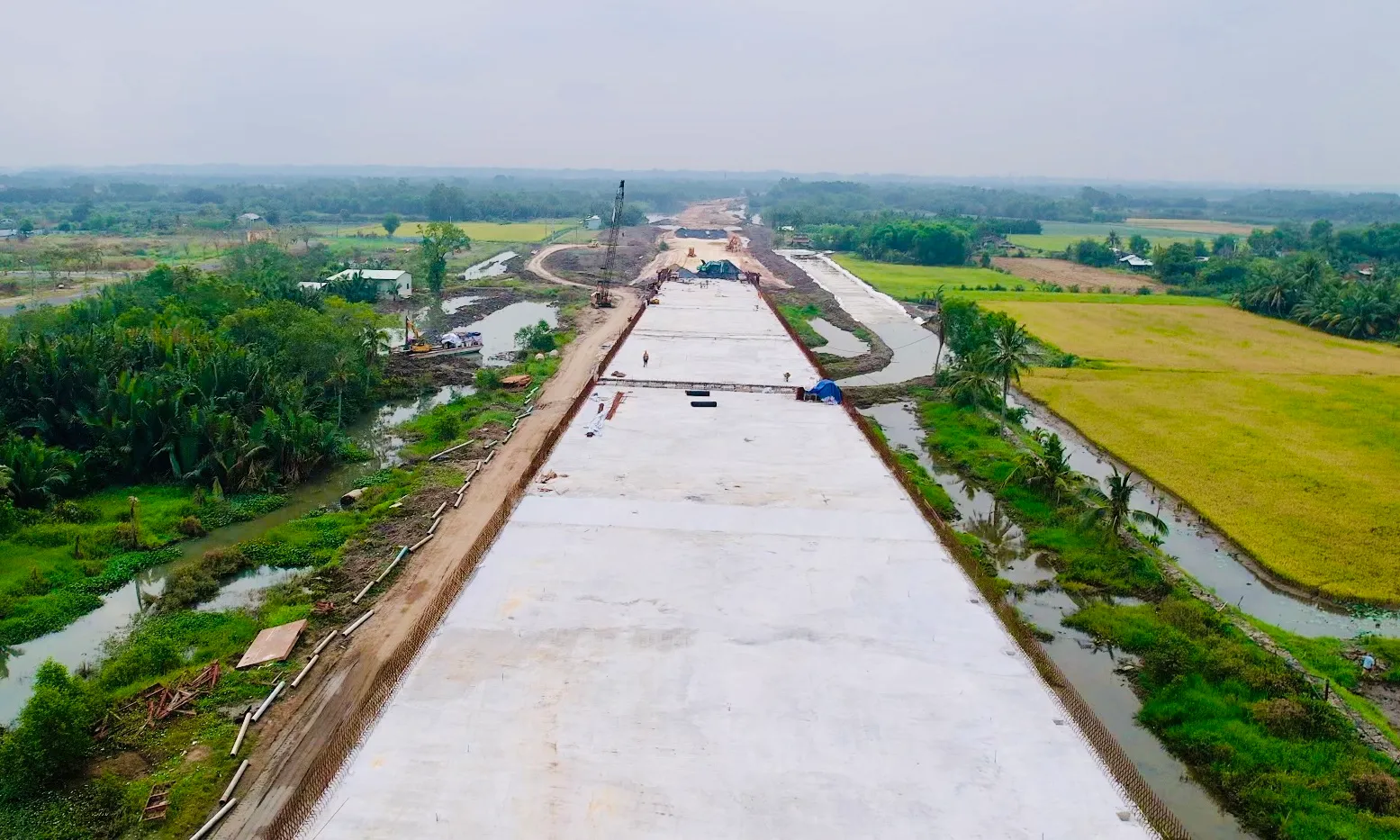 Đã hợp long cầu Nhơn Trạch vào đêm 18/3