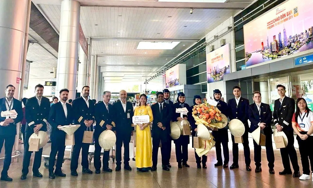 TPHCM đón đoàn khách Iran đầu tiên bằng chuyến bay charter trực tiếp