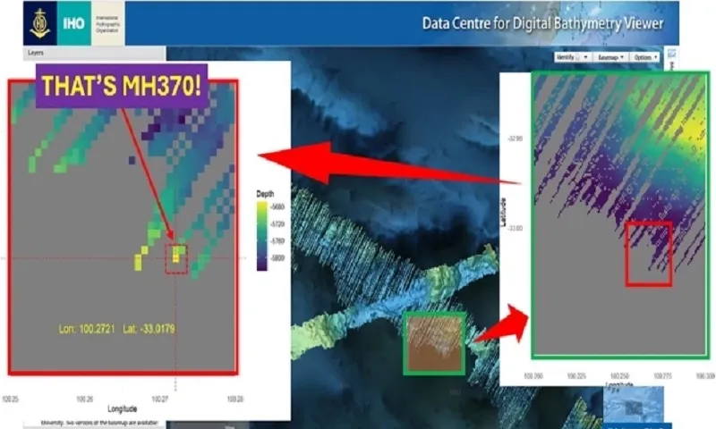 Chuyên gia Australia tuyên bố phát hiện dấu hiệu vị trí MH370 rơi