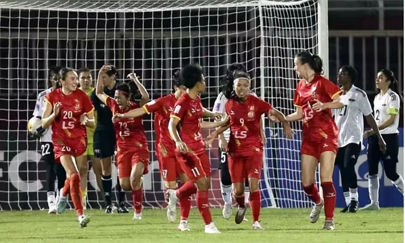 Đội nữ TPHCM thắng kịch tính Abu Dhabi, vào bán kết AFC Womens Champions League