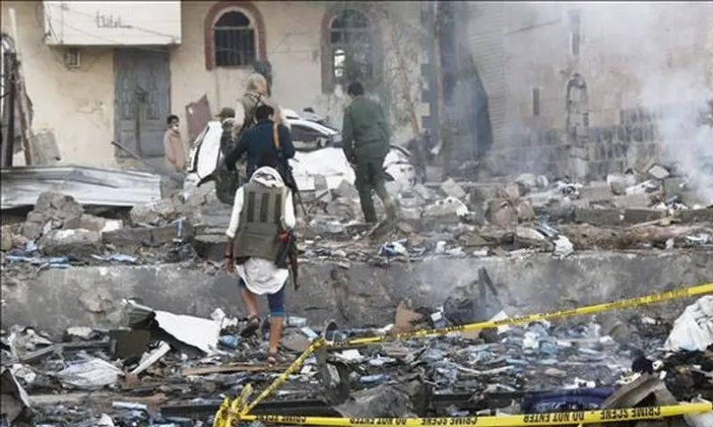 Mỹ không kích dữ dội các mục tiêu Houthi ở Yemen, ít nhất 1 người thiệt mạng