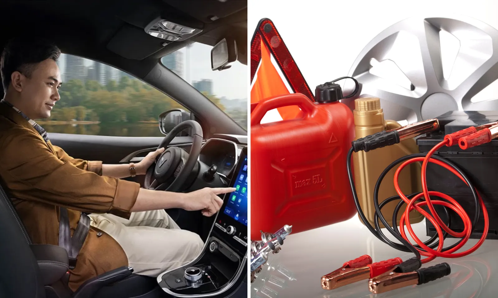 Sống chất: An tâm trên mọi hành trình, những món đồ thiết yếu cho xe hơi của bạn