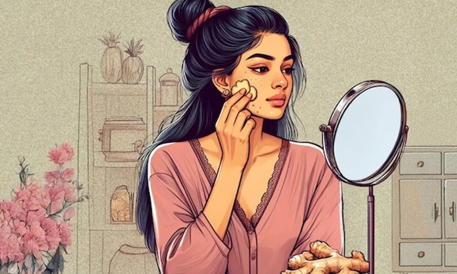 Thực hư phương pháp ‘xát gừng sống để chữa mụn trứng cá’ lan truyền trên Instagram