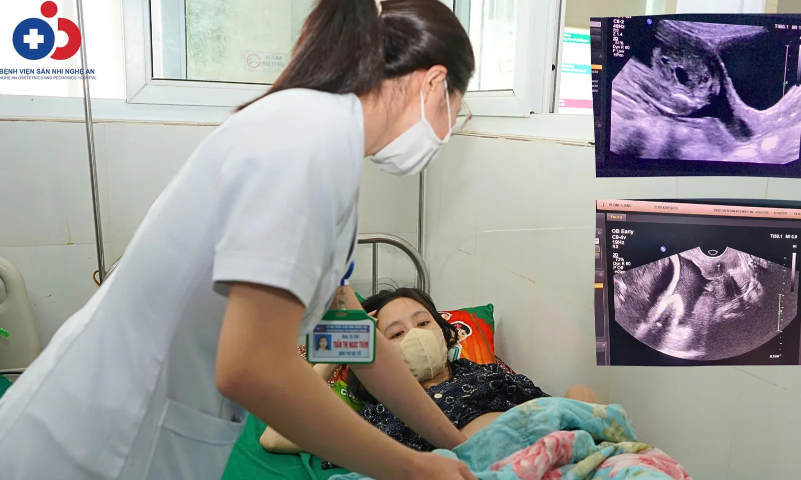Kịp thời khâu eo tử cung, cứu thai nhi 22 tuần