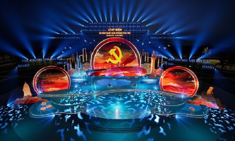 Lễ kỷ niệm 50 năm giải phóng Phú Yên diễn ra vào tối ngày 1/4