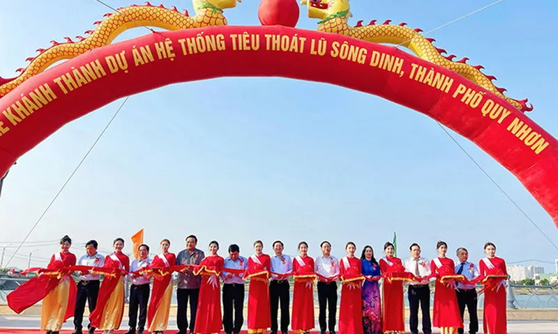 Bình Định khánh thành hai dự án trọng điểm thúc đẩy phát triển kinh tế - xã hội