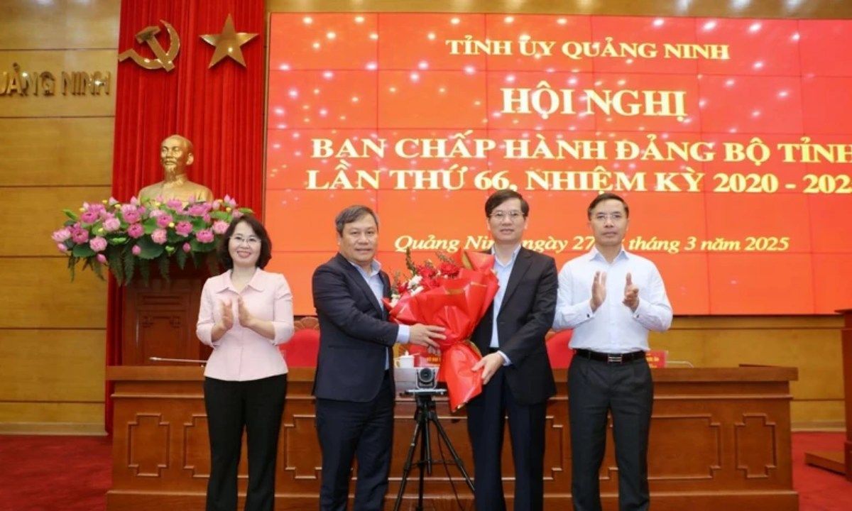 Ông Vũ Quyết Tiến giữ chức phó bí thư Tỉnh ủy Quảng Ninh