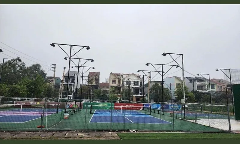 Nghệ An: Xây sân pickleball sai quy hoạch, doanh nghiệp bị xử phạt 170 triệu đồng