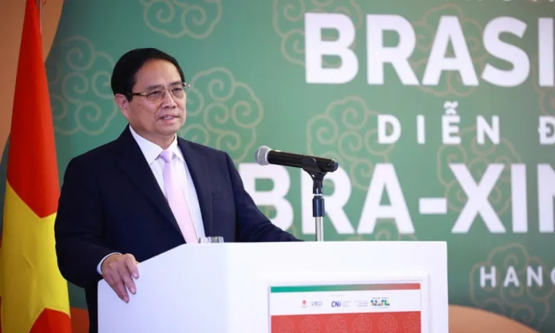 Việt Nam-Brazil đặt mục tiêu kim ngạch mại 15 tỷ USD vào năm 2030