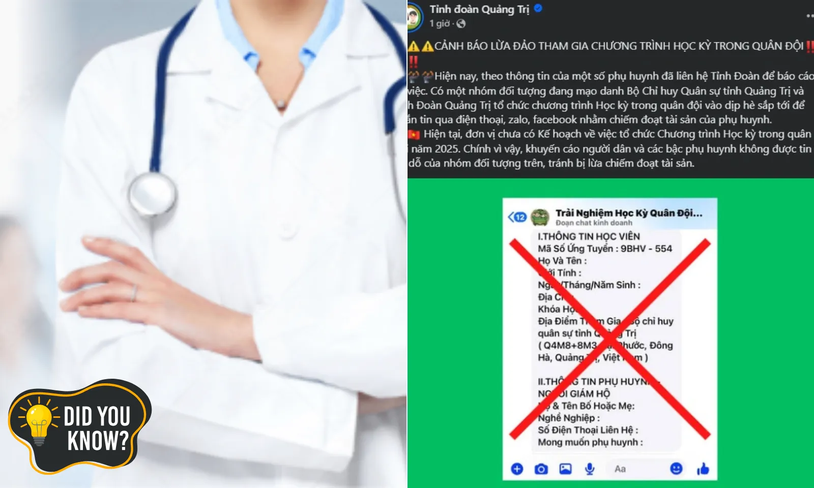 Bạn có biết 01/04: “Rước” bệnh vào người vì nghe “bác sĩ TikTok” | Có thêm chiêu trò lừa đảo mới