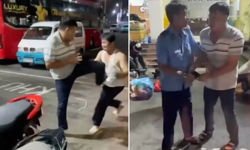 Điều tra vụ xô xát tại Bến xe Đồng Nai, bảo vệ cầm vật giống súng 