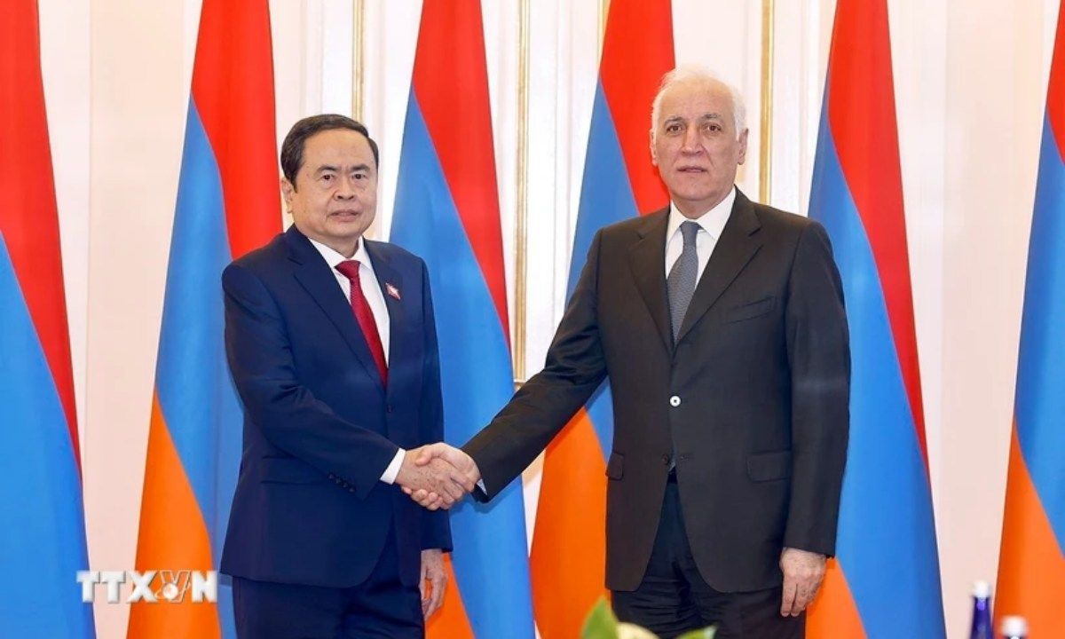 Việt Nam - Armenia tăng cường hợp tác trên nhiều lĩnh vực mới
