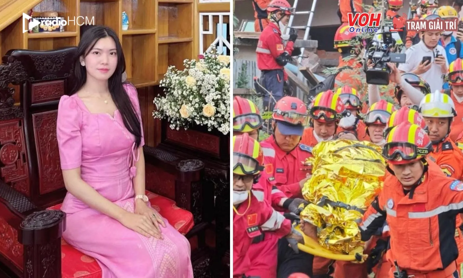 Hoa hậu Myanmar qua đời trong thảm họa động đất kinh hoàng