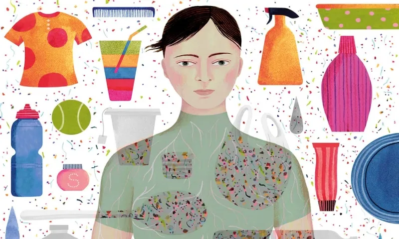 Hình ảnh AI hé lộ hậu quả đáng sợ của ô nhiễm vi nhựa