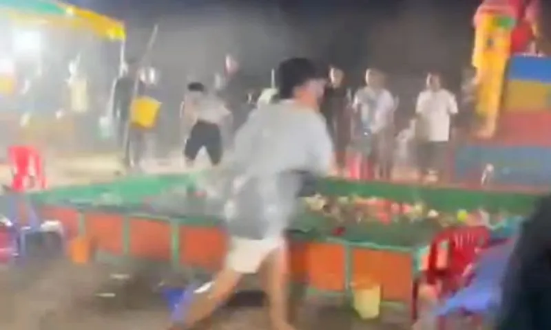 Long An: Hỗn chiến trong khu vui chơi, một người chết, ba người bị thương
