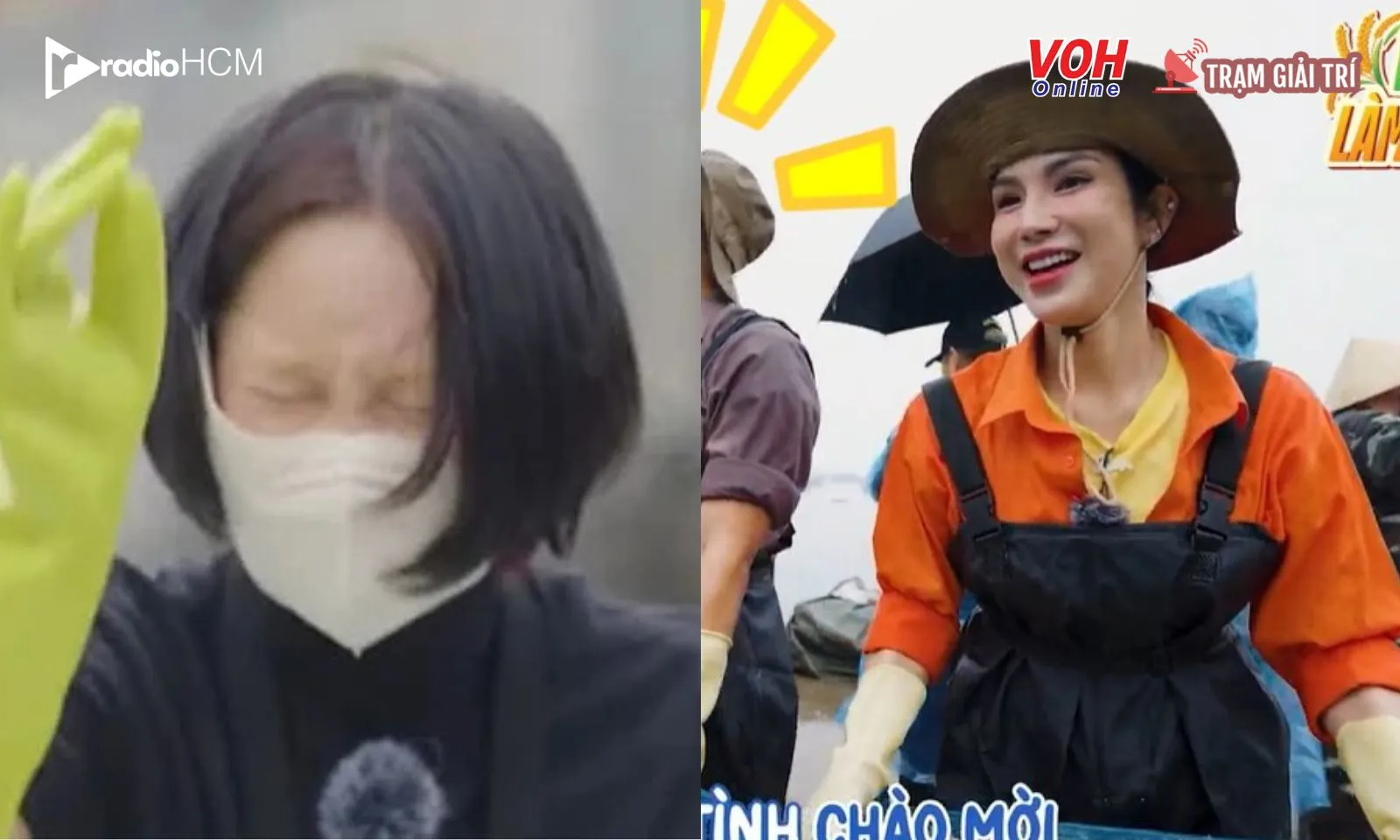 Thu Hà Ceri ngã nhào vẫn cố dán mắt vào mẻ mắm mới ủ