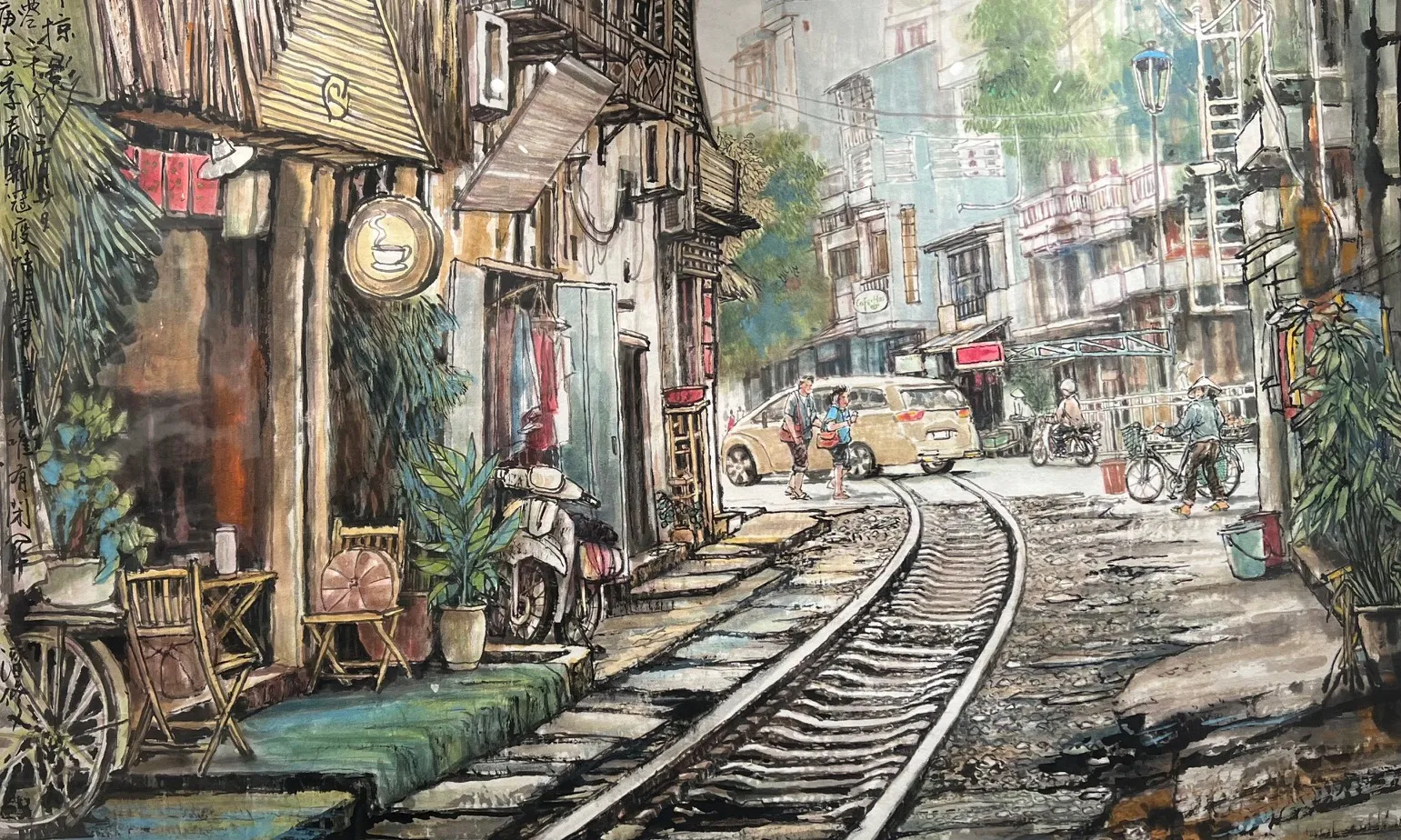 Triển lãm tranh thủy mặc: Cuộc hội ngộ của nghệ thuật và tâm hồn