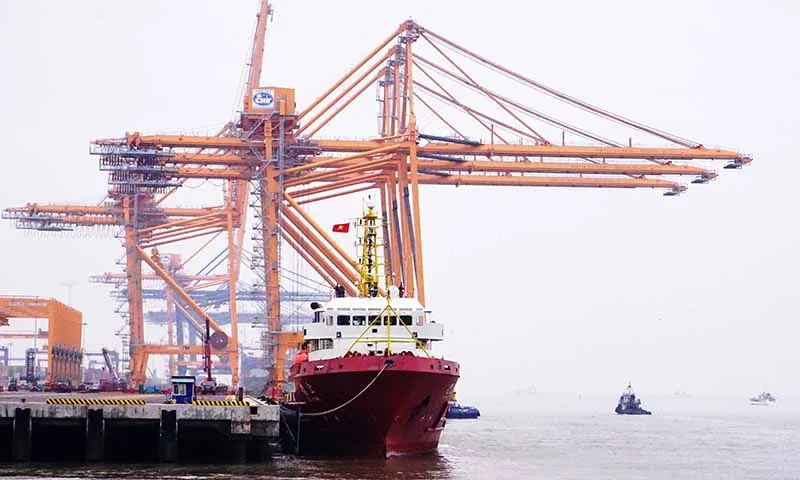 Sau khi nại vét duy tu phải được khảo sát độ sâu để công bố thông báo hàng hải Ảnh minh họa