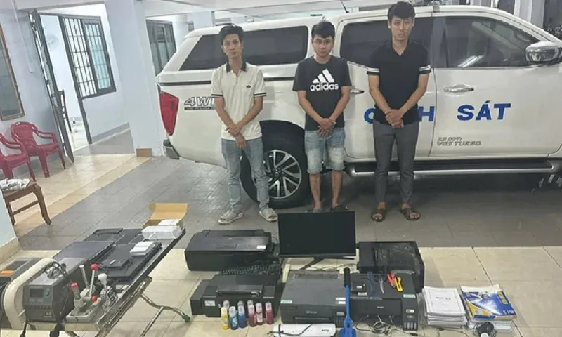 Triệt phá đường dây làm giả căn cước, con dấu tinh vi hoạt động suốt 4 năm