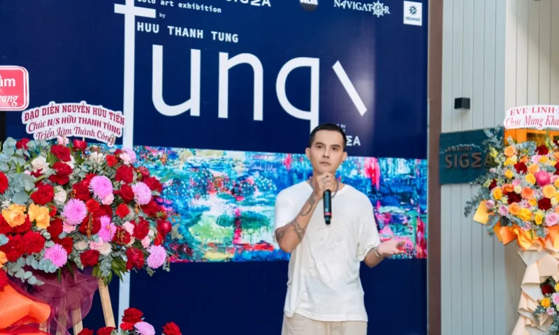 Hữu Thanh Tùng phá vỡ giới hạn nghệ thuật với triển lãm TUNG