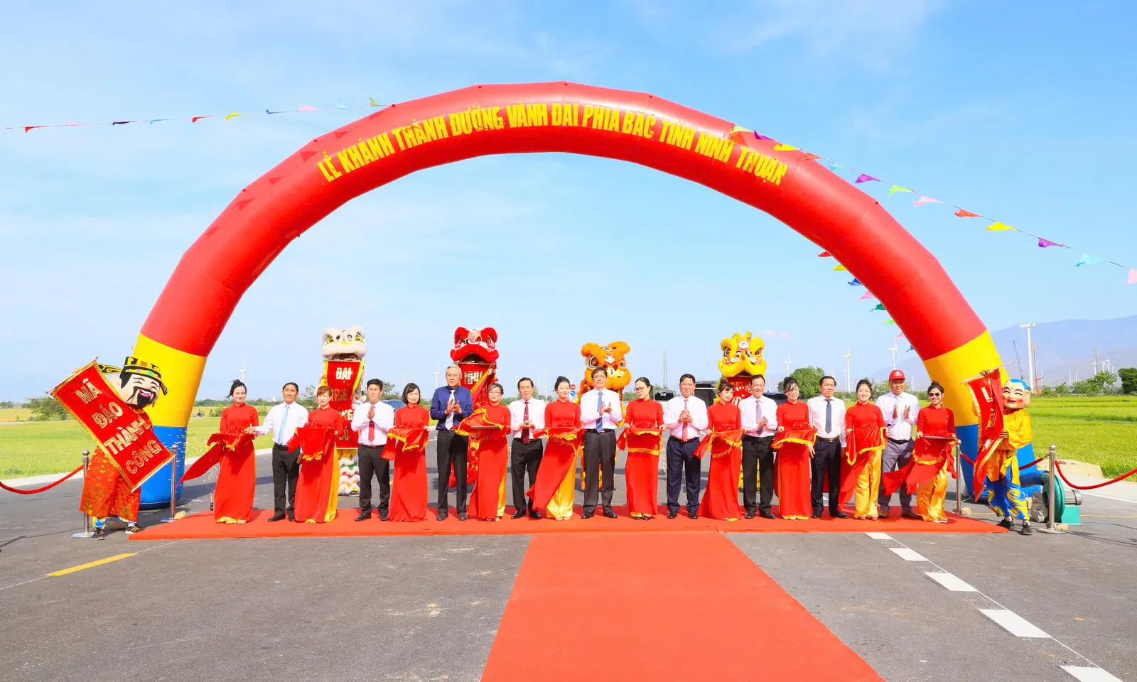 Ninh Thuận: Khánh thành đường vành đai phía Bắc