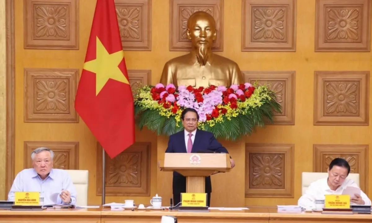 Thủ tướng: Chuẩn bị sẵn sàng để 1/7/2025 vận hành bộ máy mới