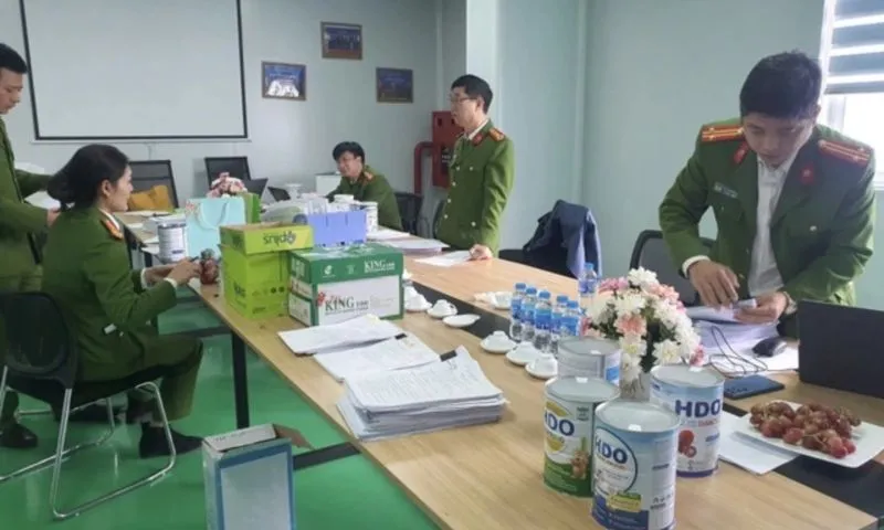 Phanh phui chiêu trốn thuế của đường dây sản xuất sữa bột giả quy mô lớn