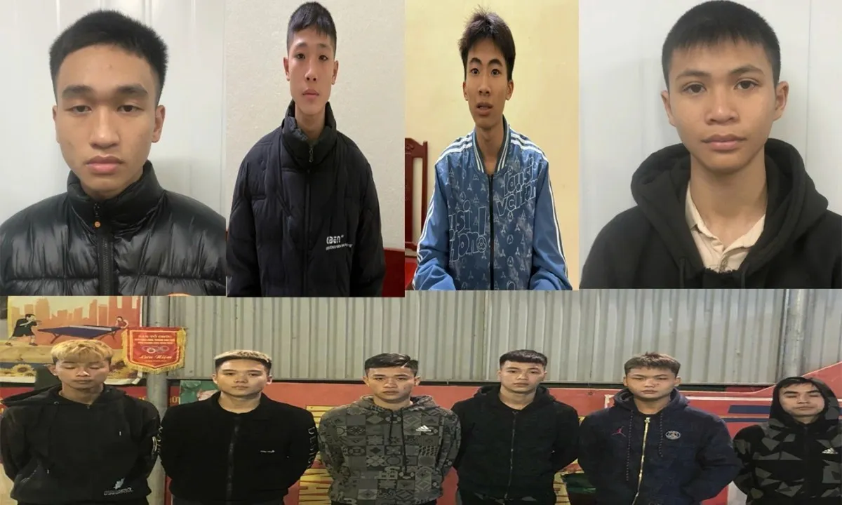 Hàng chục thanh niên mang dao kiếm đuổi chém nhau trên đường