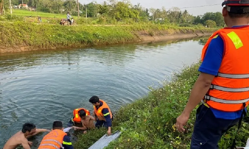Quảng Nam: Phát hiện thi thể hai mẹ con dưới kênh Phú Ninh 