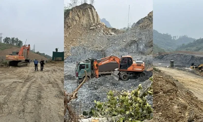 khai thác đất trái phép