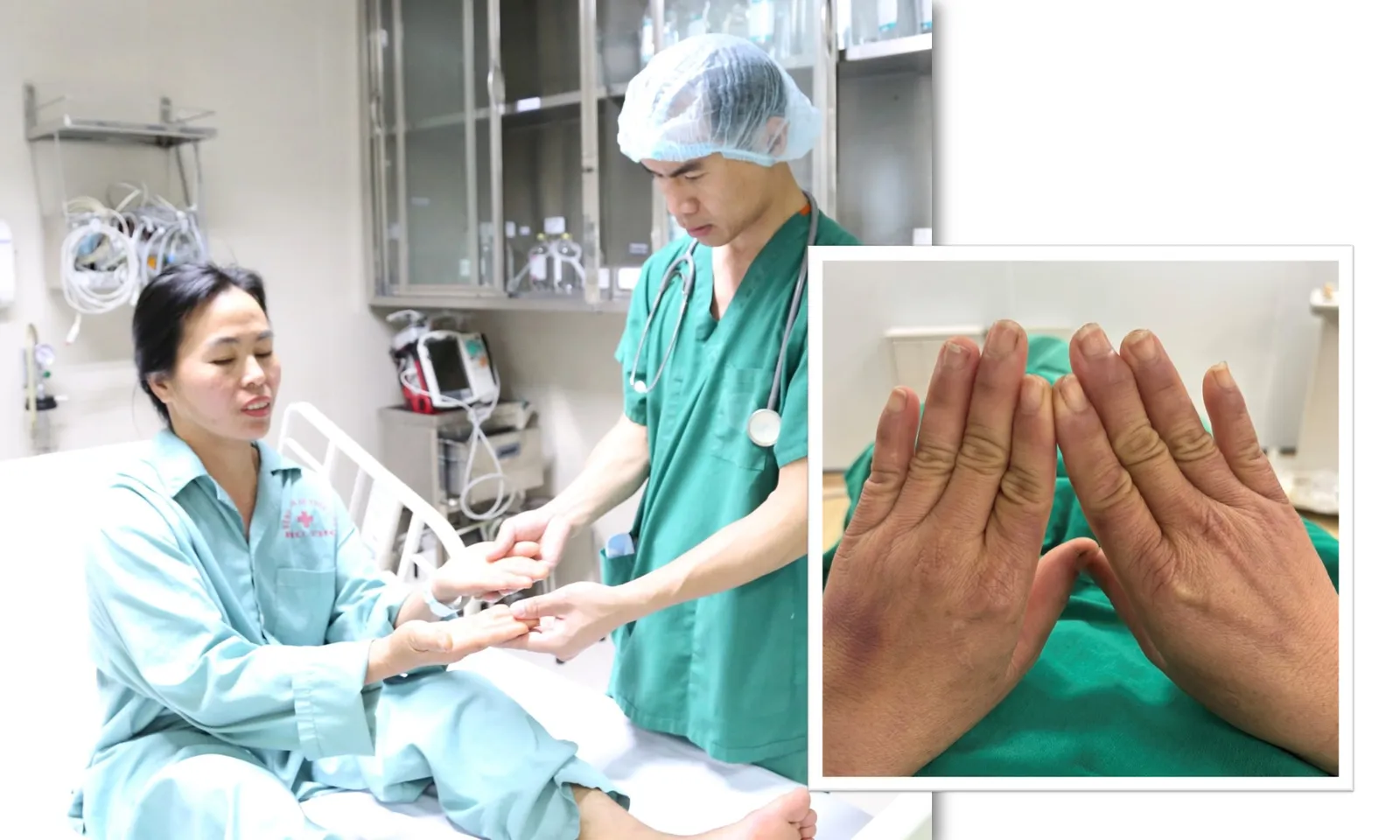 Mắc bệnh lạ, người phụ nữ đau tê tái mỗi khi chạm tay vào nước