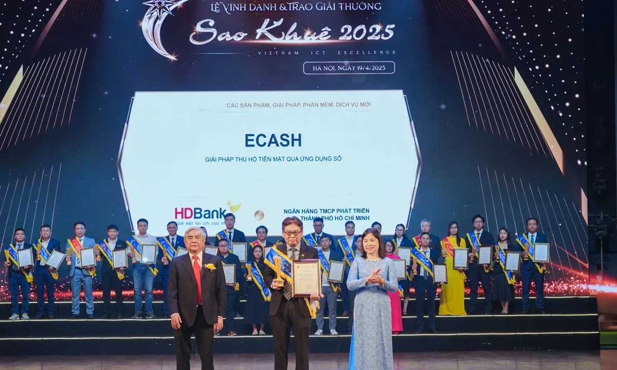 Nhiều giải pháp tài chính đột phá công nghệ và nhân văn được vinh danh tại Giải Sao Khuê 2025 