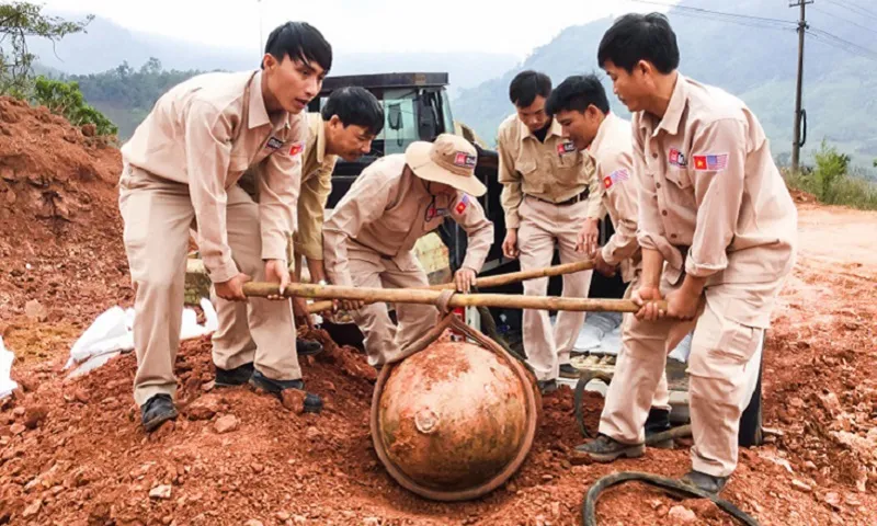 Hoàn tất rà phá bom mìn tại thành cổ Quảng Trị