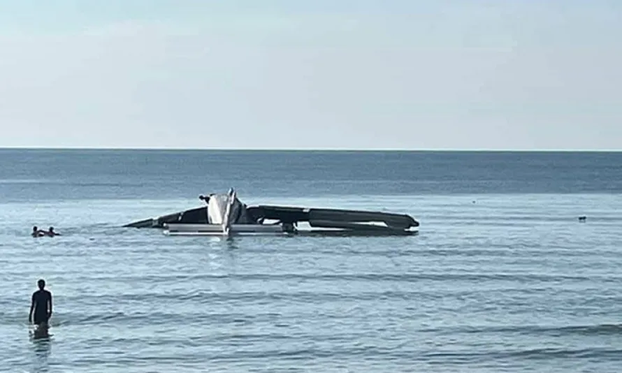 Thái Lan: 6 cảnh sát trên máy bay rơi xuống biển đều thiệt mạng