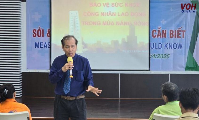VWS tập huấn phòng chống bệnh sởi và bảo vệ sức khỏe cho người lao động