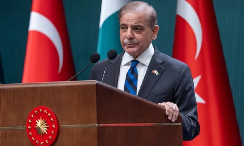 Thủ tướng Pakistan Shehbaz Sharif Ảnh AFP