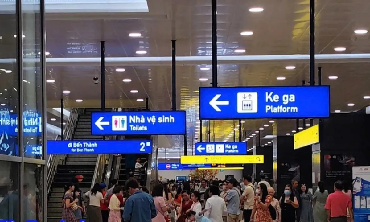 TPHCM tăng chuyến Metro, kéo dài giờ hoạt động dịp 30/4 - 1/5
