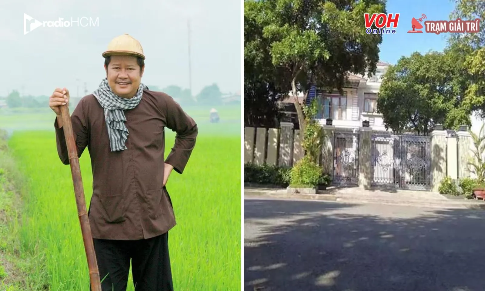 Cơ ngơi bề thế và cuộc sống viên mãn của nam diễn viên Hai Lúa  