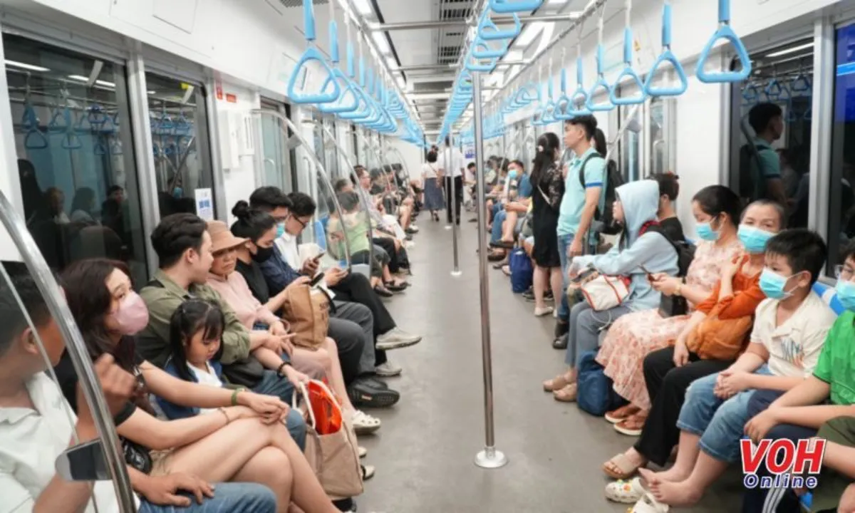 TPHCM miễn phí Metro và xe buýt dịp 30/4